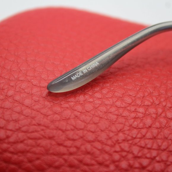 Saks Fifth Avenue S5A 171 Gunmetal P99 Semi Rim Metal Eyeglasses Frame 52-18-135 - Picture 8 of 11